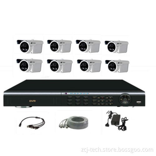 8CH Surveillance CCTV DVR System with 420tvl IR Camera (ZCJD1008SD-11AA1P010602)
